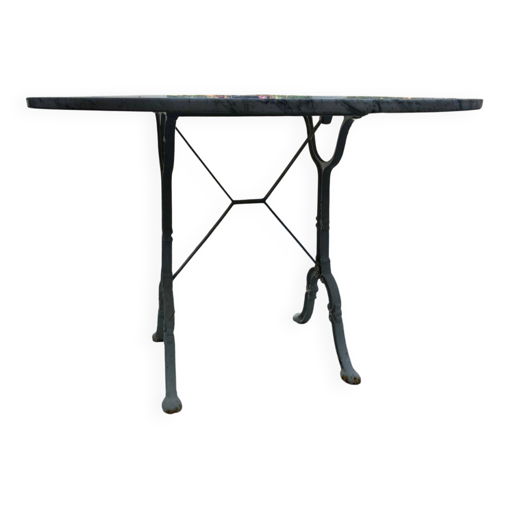 Marble round table