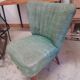 Pair of cocktail armchairs to renovate