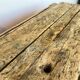 Raw wood workbench