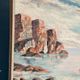 Original Large Swedish Oil on Panel – “Coastal Landscape” – Signed – Vintage & Framed