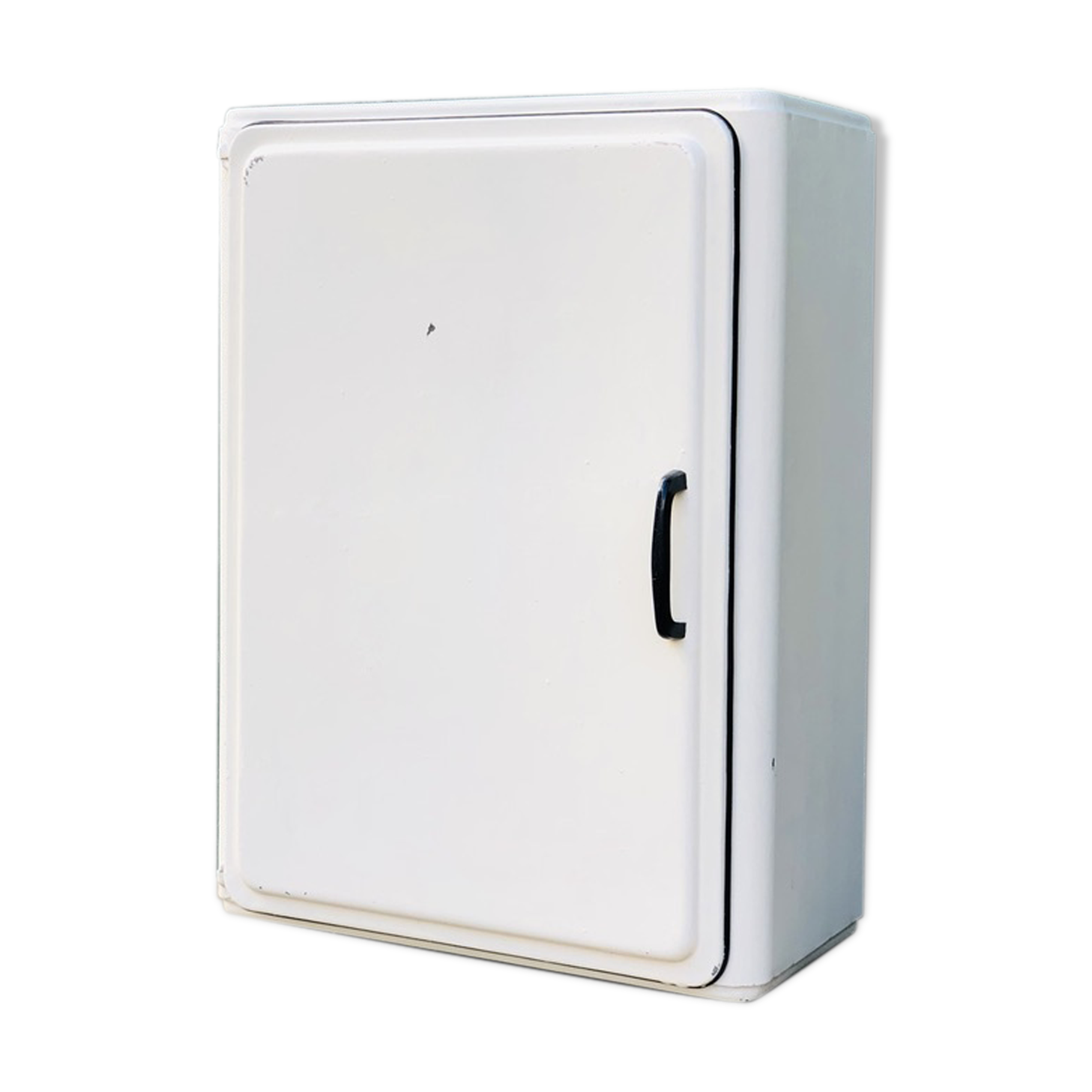 White medical cabinet