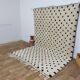 Handmade moroccan polka dot berber rug 294 x 194 cm