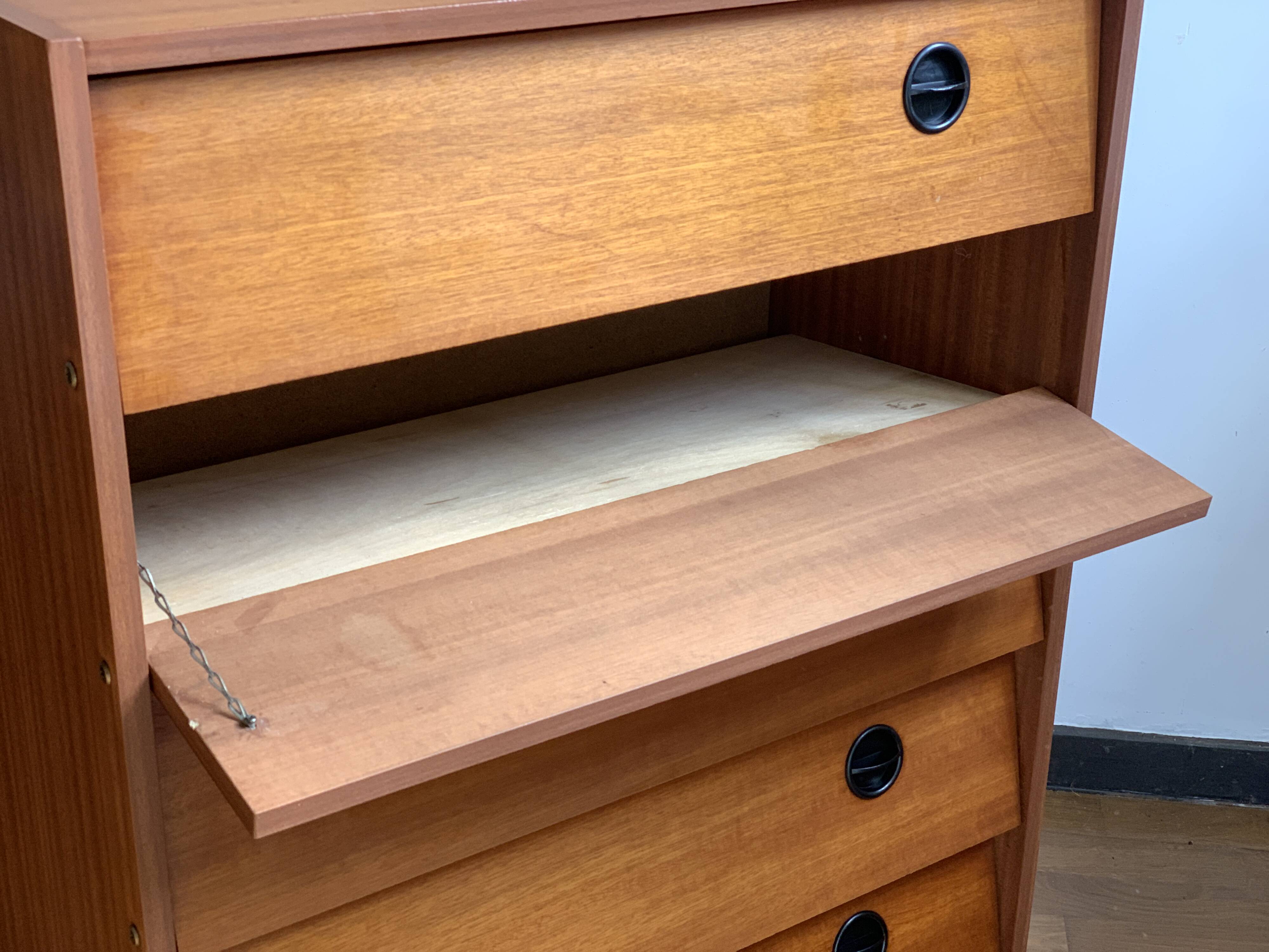 Vintage shoe cabinet