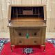 1960s English walnut secretary