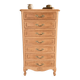 Solid wood chest of drawers