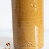 Enamelled stoneware bottle