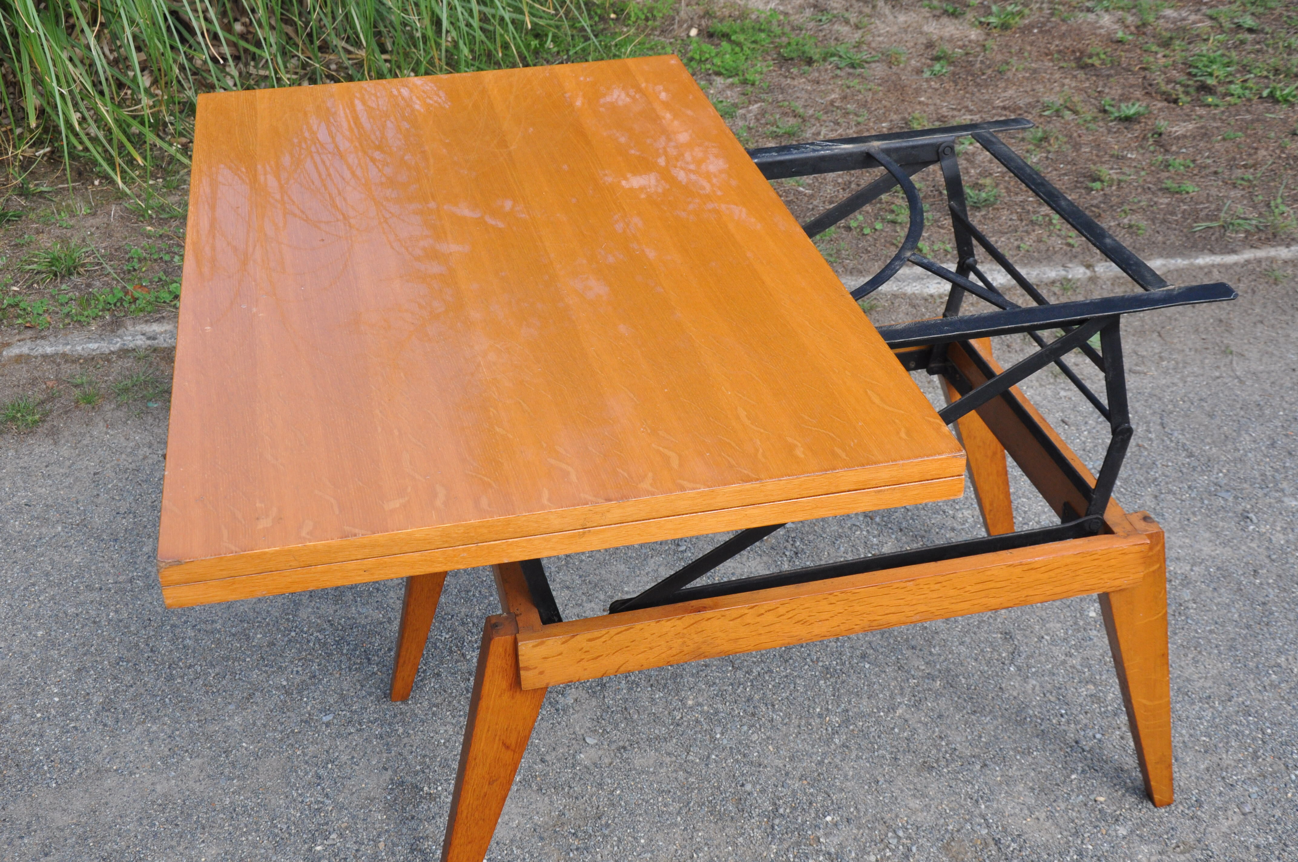 Table basse relevable Albert Ducros