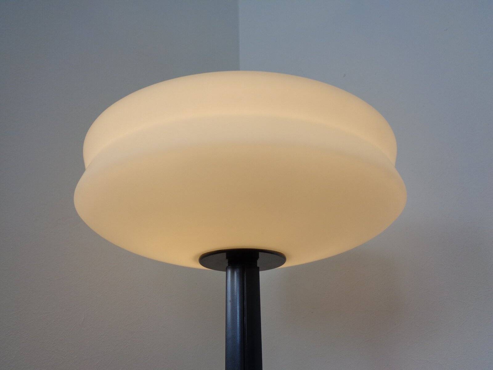 Italian Opal Glass Lamps by Stefano Marcato, Set of 2