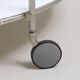 Round coffee table in opaline glass Ikea 1980 Sweden