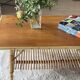 Vintage rattan coffee table