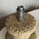 Baluster lamp 1970 in Gard stone
