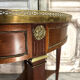 Small salon table in Directoire style, 20th century.