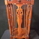 Walnut walking stick holder