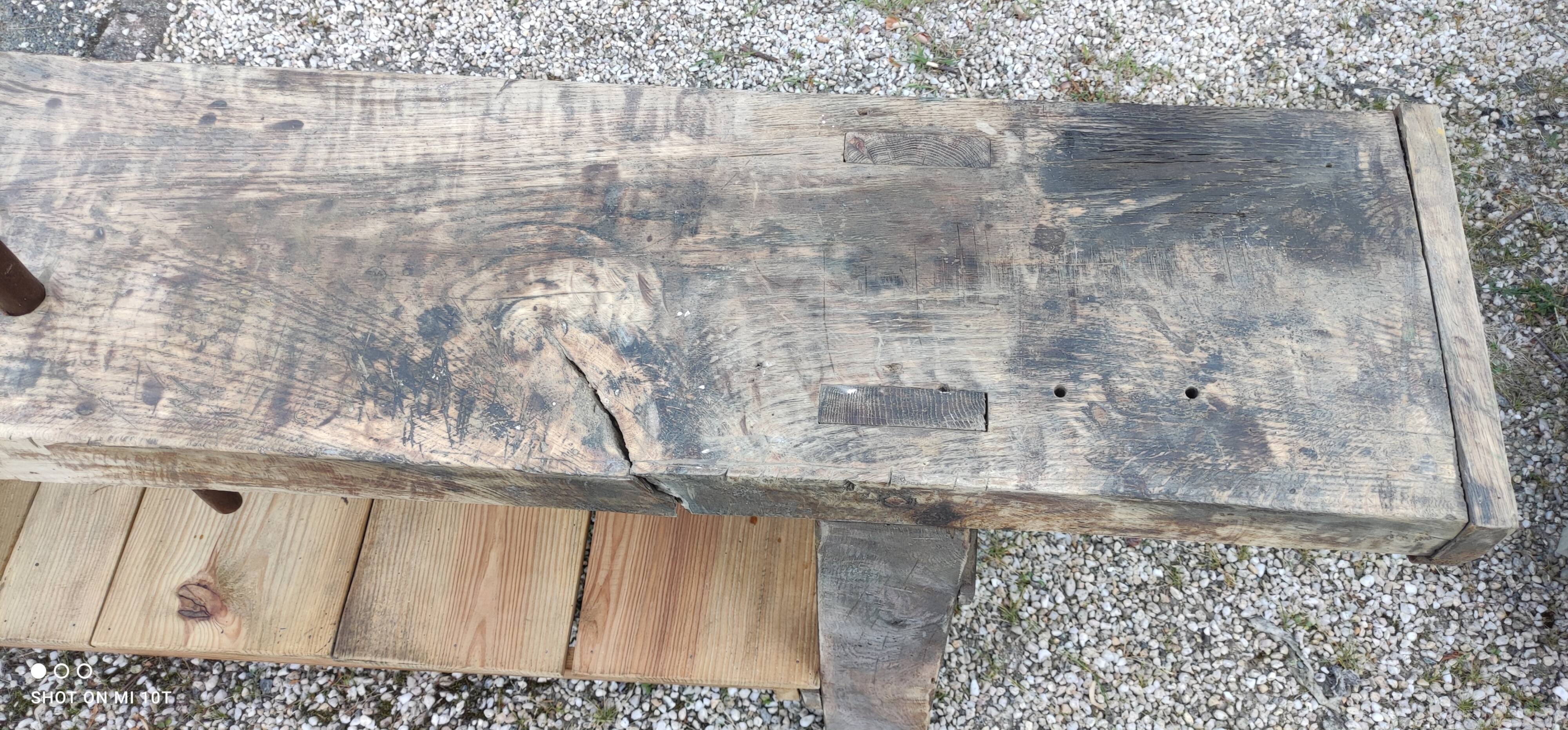 Antique workbench/trade furniture