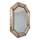 Venetian mirror with brass frames, 1970s-80s