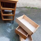 Industrial office schoolmaster 4 drawers