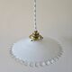 Vintage suspension in lace opaline.
