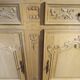 Curved buffet, sculpted Provençal style