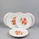 Haviland Limoges Service of 6 dessert plates, Sou-Tcheou model