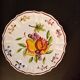 Set of 3 old plates Provencal style floral motifs