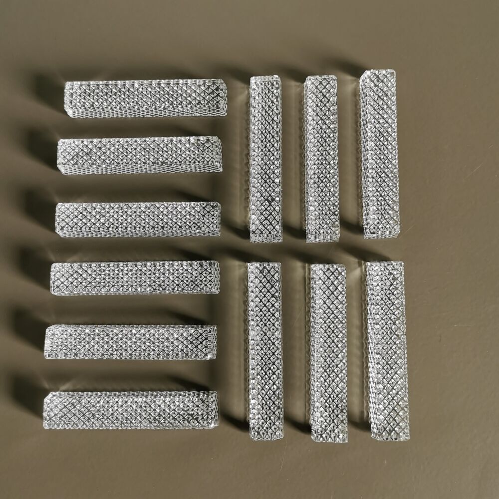 Set of 12 Crystal Knife Holders