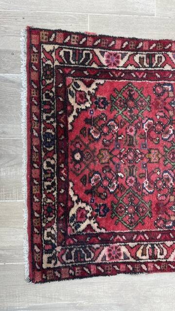 Tapis de couloir oriental époque Art déco