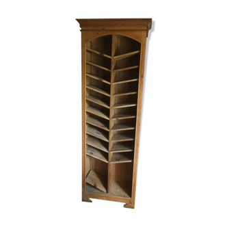 Pine wine cabinet, 96 bottles