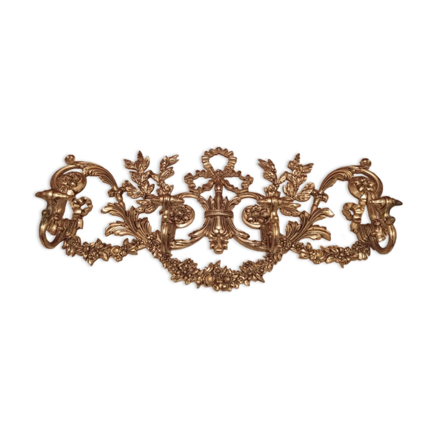 Antique bronze coat rack