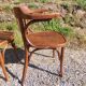 4 fauteuils Baumann en bois courbé