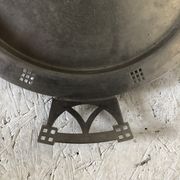 Flat Arts and Crafts Art Nouveau in silver metal manufacture WMF