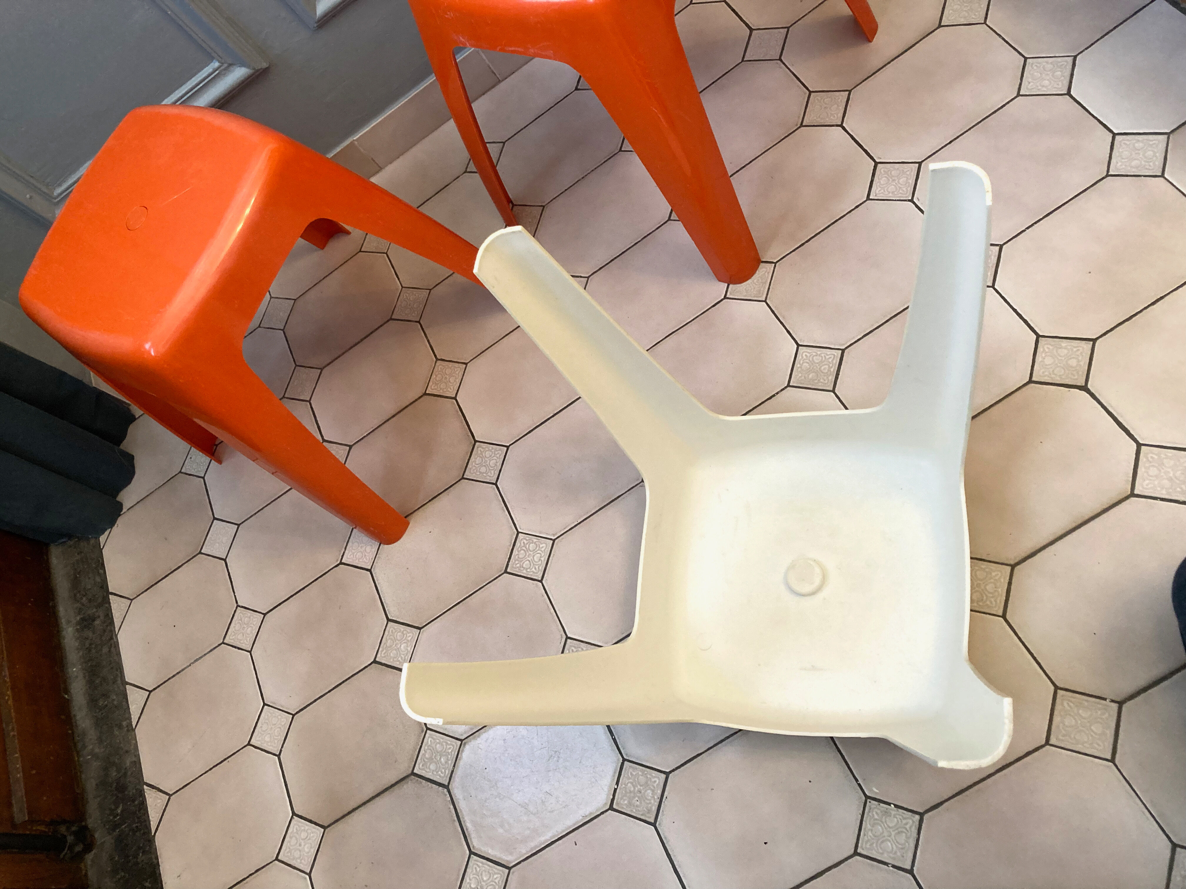 Trio of Vintage FLAIR stools