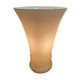 50s yellow opaline lamp