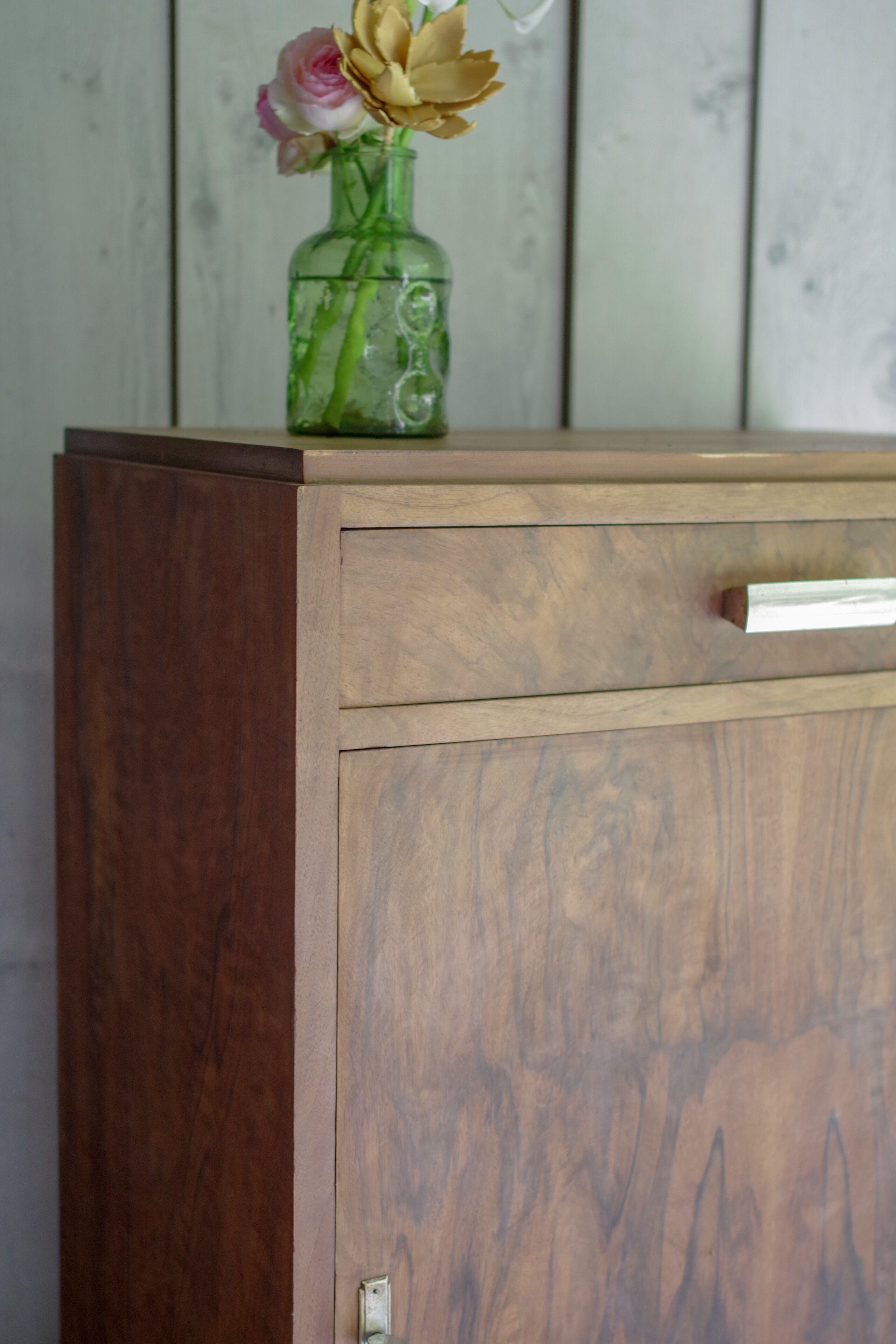 Art Deco high chest of drawers