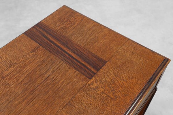 Table d'appoint ou cabinet de style École d'Amsterdam, Pays-Bas vers 1915