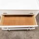 Commode scandinave 1960 3 tiroirs relookées laiton bakélite