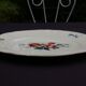 Large round earthenware dish by Digoin Sarreguemines model Yann