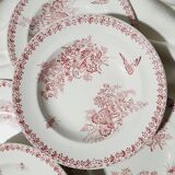 Lot de 6 assiettes creuses Onnaing Terre de Fer Modèle Moisson