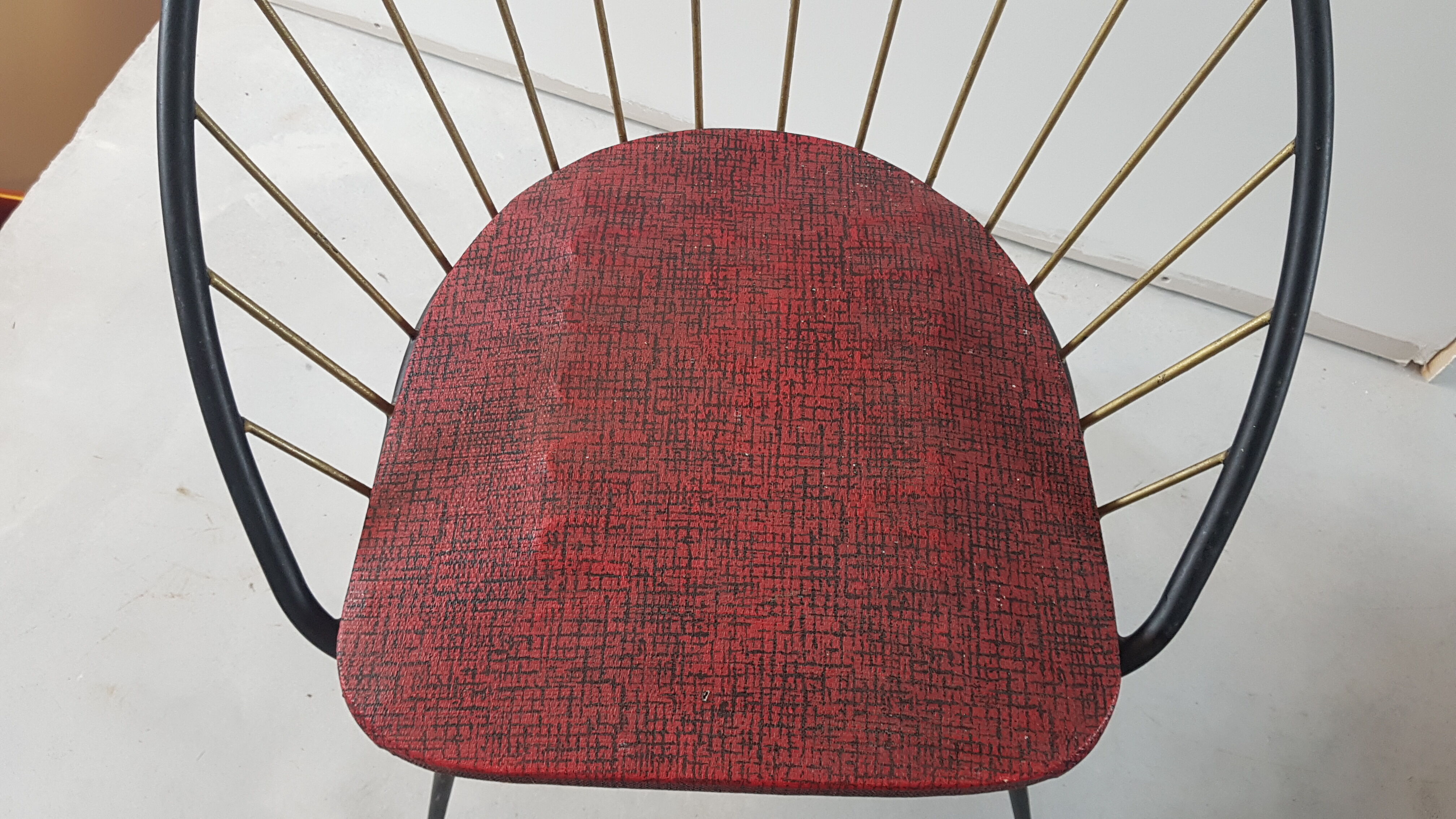 Vintage 50 year cradle chair