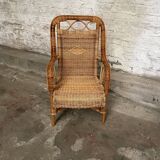 Rattan armchair