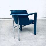 Leather Cachucha Dining Chairs by Hugo De Ruiter for Leolux, 1990s, Set of 4