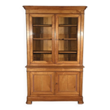 Small two-body library buffet in solid cherry wood – 1900