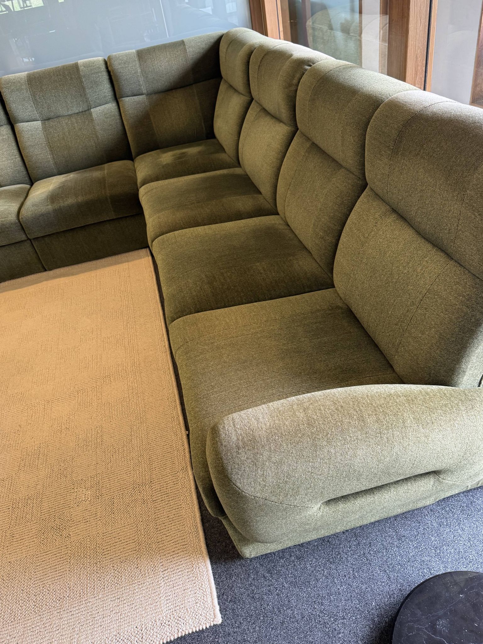 Vintage Rokke Velvet Modular. Sofa