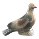 Oiseau céramique irisée