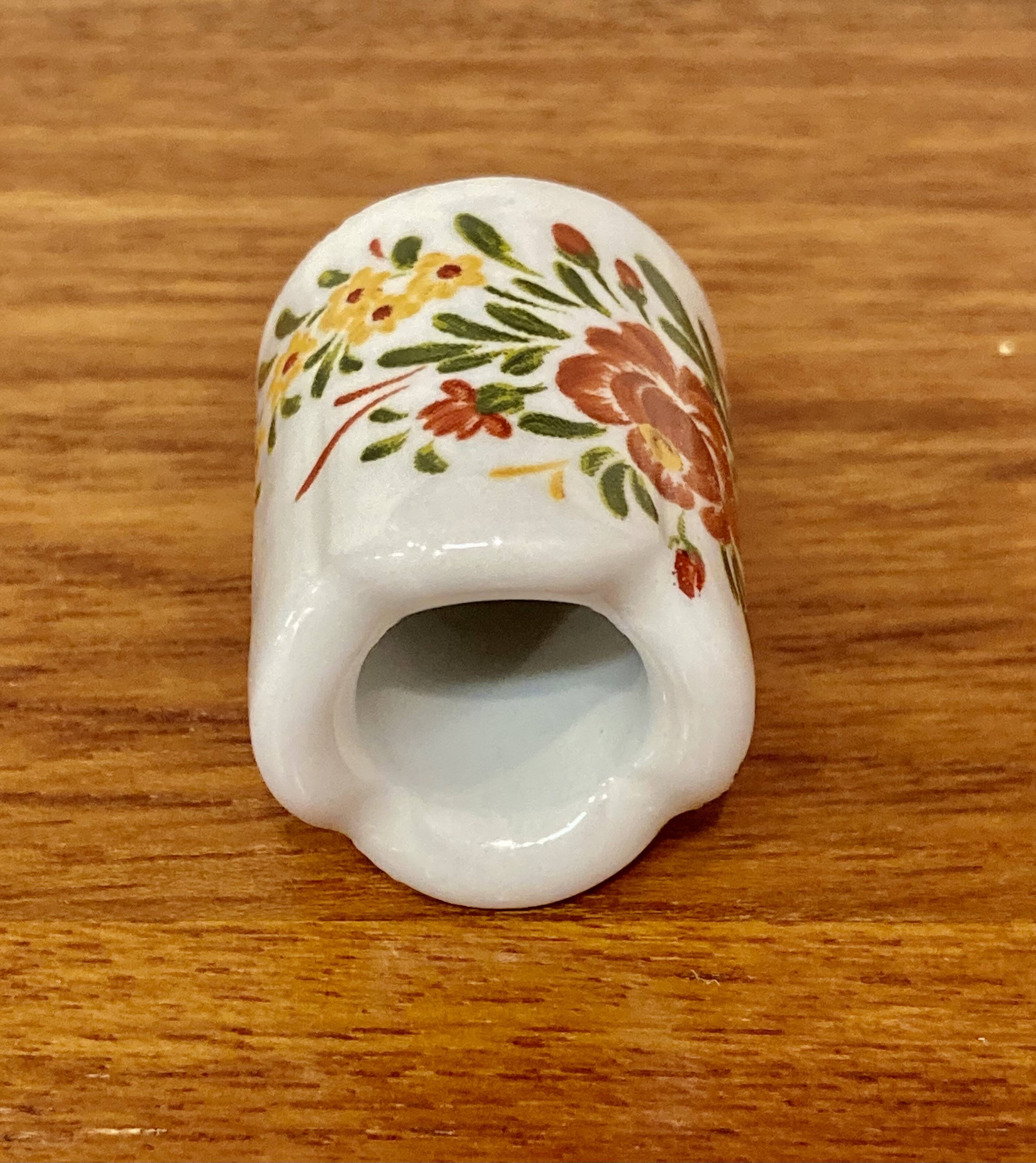 Set of ten designer ceramic candleholders 1950.