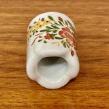 Set of ten designer ceramic candleholders 1950.