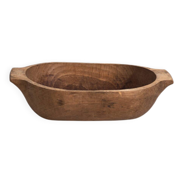 Plateau ancien en bois massif (c.1900) #22