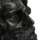 Guerrier néoclassique gaulois tête de gaulois d'après François Rude (1784-1855)