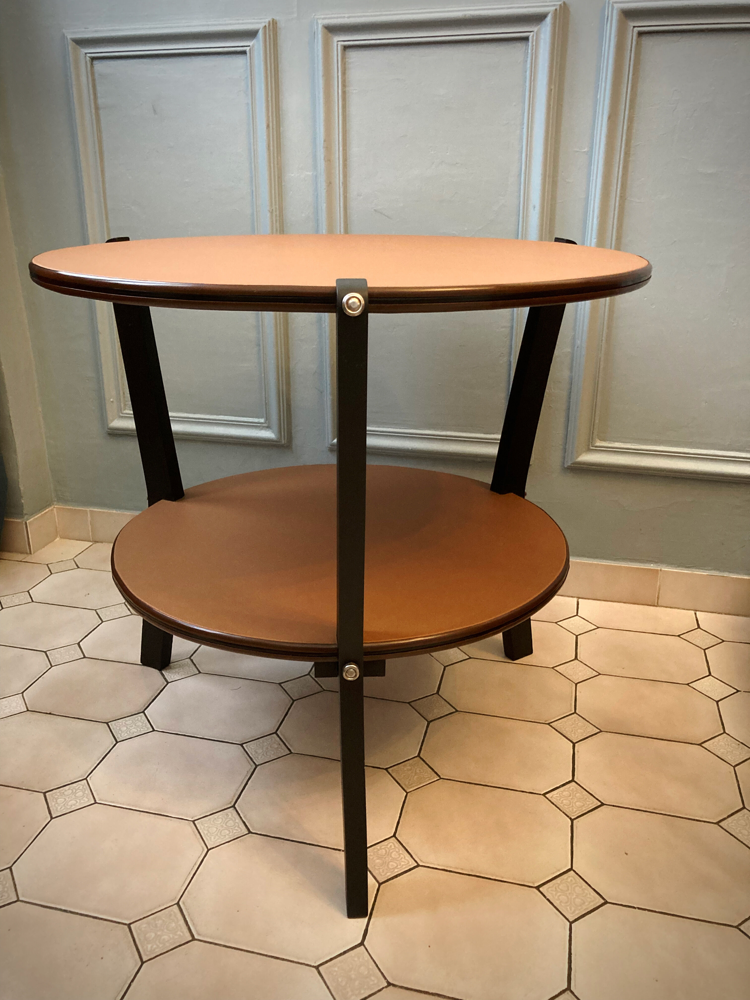 Gueridon tripod Art-Deco