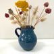 Pichet vase en grès bleu des Manufactures Normand
