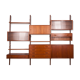 Mid century danish teak modular wall unit, 1960s
